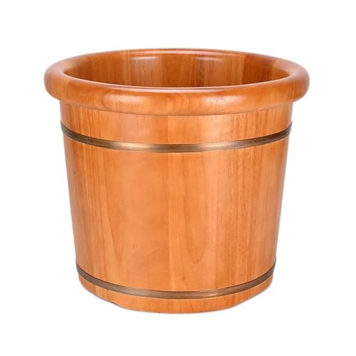 Spa de pies de madera para baño y relajación