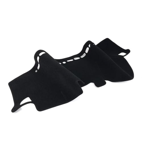Protector de salpicadero Kia Forte Cerato K3 2009-2013 RHD alfombrilla negra 5