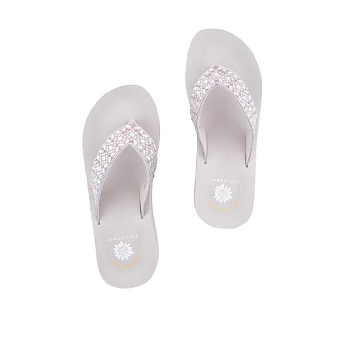 Yellow Box Women's Penza Flatform Sandal, Round Toe, Medium-High 1.75 Inch Heel, 1 Inch Platform Comfortable Flip-Flop3