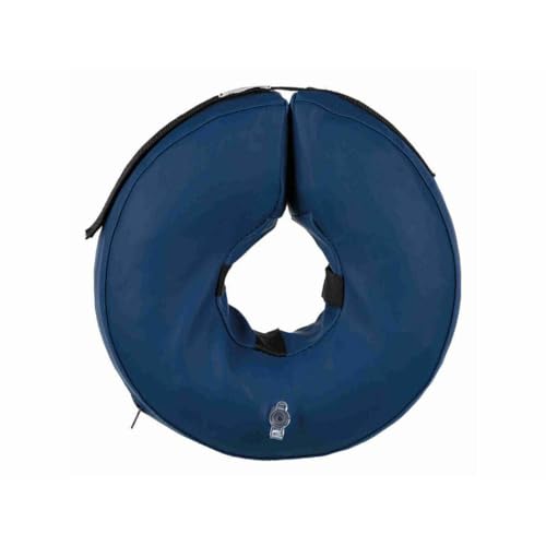 Trixie 19542 Schutzkragen, aufblasbar, S: 24–31 cm/9,5 cm, blau