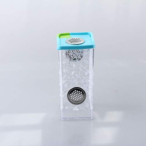 crapelles Breathable Colored Insect Mantis Outdoor Science and Natural Animal Exploration Tools Butterfly Spider Bottle Frog cage Bug Catcher Habitat Critter Caterpillars Container Cricket Snail Box - Image 3