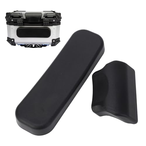 Tihebeyan Imbottitura Cuscino Schienale Bauletto Moto 22L 25L 28L 32L, Adesivo Autoadesivo per Schienale Passeggero per Bauletto, Morbida Pelle PU Seduta Comoda