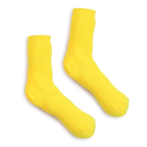 Image of Womens Neon Daily Casual Fashion Socks Colorful Fancy Design