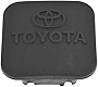 AM Autoparts Trailer Hitch Plug Cover w/ 2 Receiver Compatible with Tundra Tacoma Highlander Rav 4''