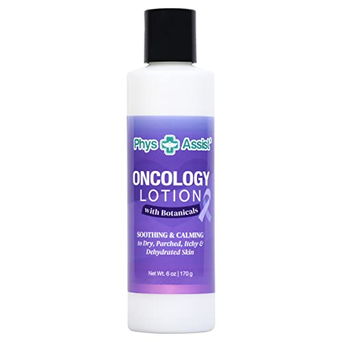PhysAssist Oncology Lotion with Botanicals, Calming and Hydrating to Stressed Skin Undergoing Chemo...