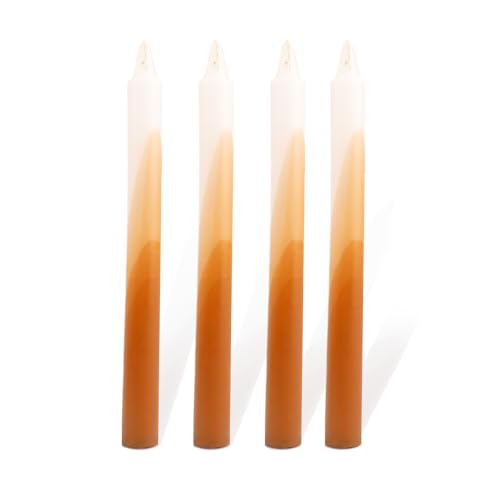 Scentoria Stabkerzen Bunt - Dip Dye Kerzen Höhe 22 cm ø 2,1 cm,...