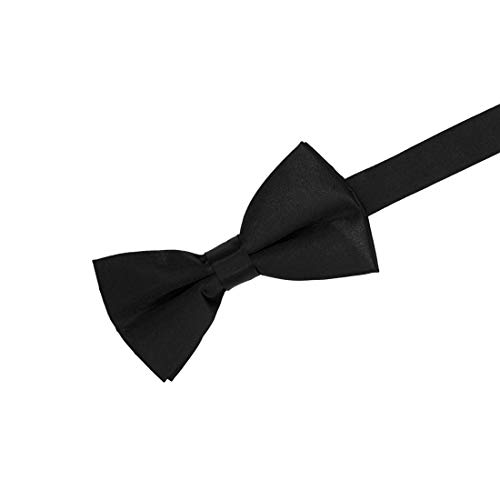 Dan Smith Men's Fashion Italy Series Plain Microfiber Fashion Vest Matching Bow Tie With Bags 5