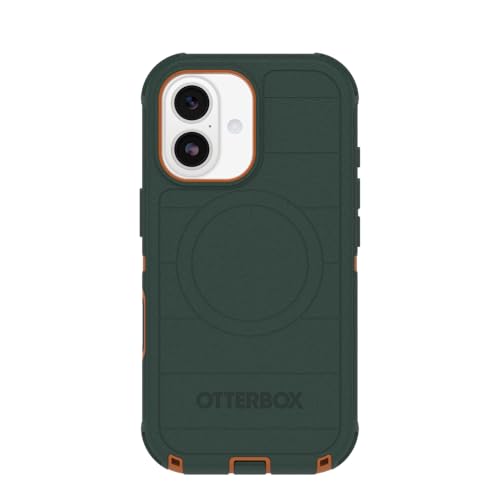Image of OtterBox iPhone 17 Defender Pro Series Case - Green Intrigue - Tough, Rugged & Durable iPhone Case, Snaps on MagSafe