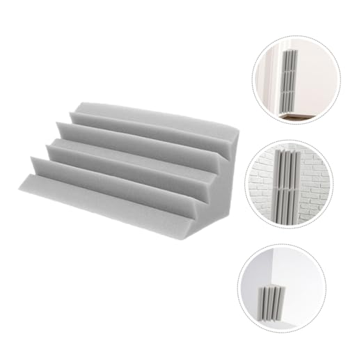 Totority 6 piezas Paneles de pared insonorizantes de baja frecuencia para tratamiento acústico, material de esponja, aislamiento de sonido para teatros, KTV y estudios de grabación miniatura 2