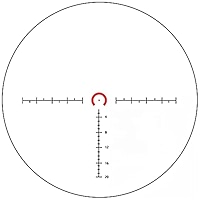 SPINA OPTICS HD 1.2-6x24 IR FFP LPVO Riflescope, 30 Tube First Focal Plane Illuinated 1/2