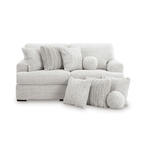 Image of Signature Design by Ashley 82-in Small White Sectional Couch