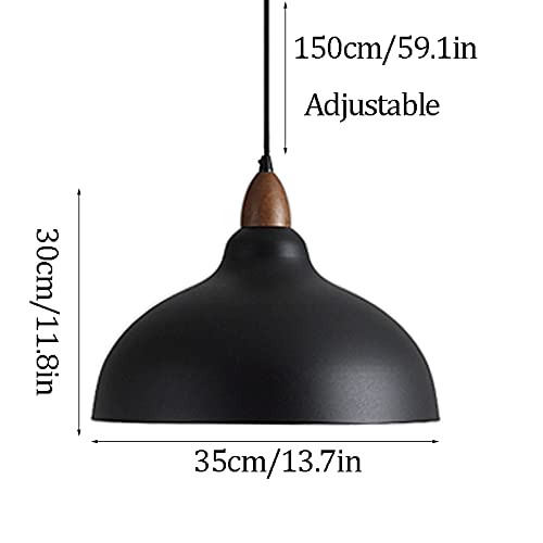 Lámpara colgante E27 de estilo simple e iluminación de techo para salones 8