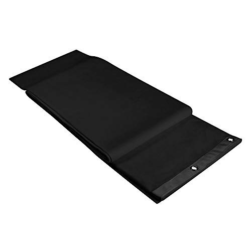 Molleton de scène noir 5x3m avec œillets brunis pour occultation