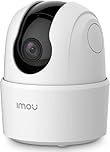 Imou 3MP Telecamera Wi-Fi Interno, 2K Videocamera di Sorveglianza, Tracciamento del Movimento con Rilevamento Umano, Audio Bidirezionale, 2,4ghz, MicroSD fino a 512GB