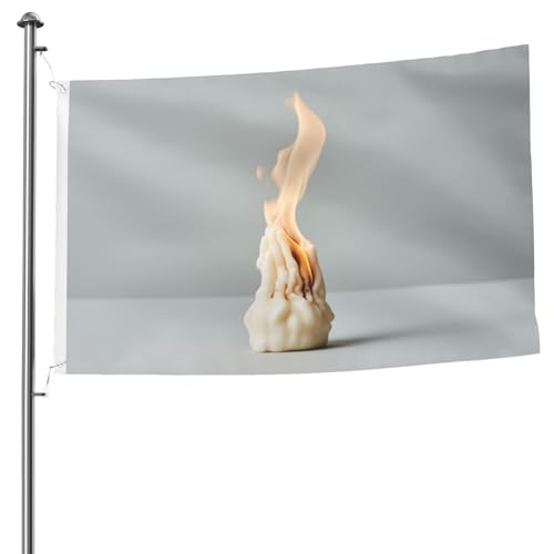 Drapeau double face Magical Fire 1,5x2,4m durable pour la décoration extérieure et de jardin