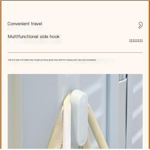 PANKERS Travel Suitcase Fashionable Retro Anti-Collision Trolley Case with Zipper Charging Port Travel Password Box for Men and Women Trolley Case, Black4