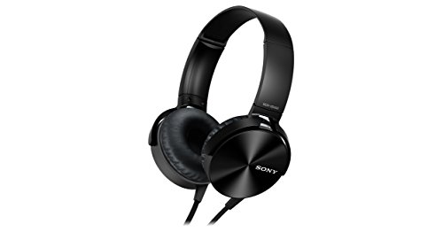 Sony Mdrxb450Ap Extra Bass Smartphone Headset (Black), Wired