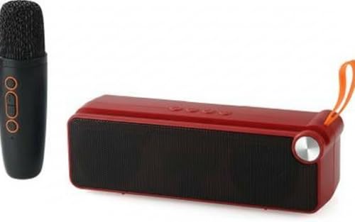 Image of PerfX Dynamic Sound & High Bass Trending Wireless Karaoke Speaker with Mic& Light TWS 8 W Bluetooth Speaker