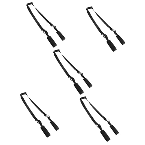 BESPORTBLE 5pcs Skiing Accessory Kit Portable Ski Strap Ski Board Carrier Universal Skate Leash