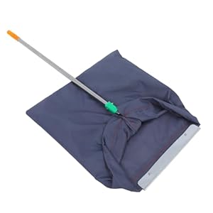 Heavy Duty Dustpan Type Garden Bag with Upright Handle for Waste Windproof Trash Collector Durable Leaf Container for Outdoor Cleaning and Debris Management Dark Grey