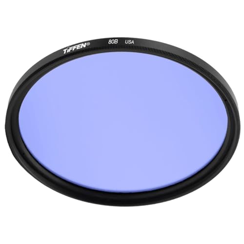 Tiffen 55mm 80B Camera Lens Filter