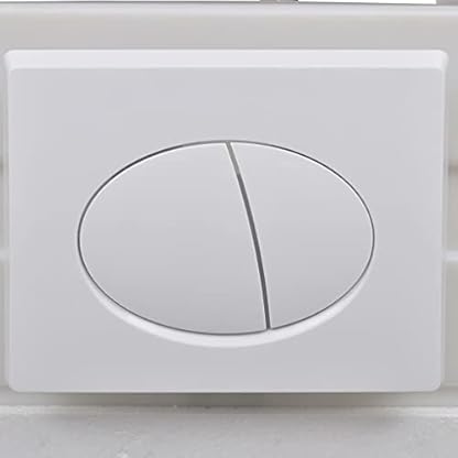 WYIPENGF Sanitärarmaturen Wandhängendes, spülrandloses WC mit verdecktem Spülkasten, Keramik, Weiß – Bild 4