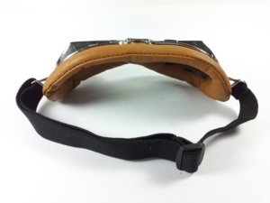 Vintage Aviator Pilot Goggles for Cruiser Chopper Motorcycle Scooter ATV Adult