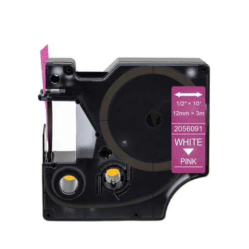 �O���b�^�[ POP ���x���e�[�v 12 �~�����[�g�� 2056091 2056094 2056086 8 �F LM160 LM280 PNP ���x�����[�J�[�ƌ݊���������܂�(Fluorescent Pink)