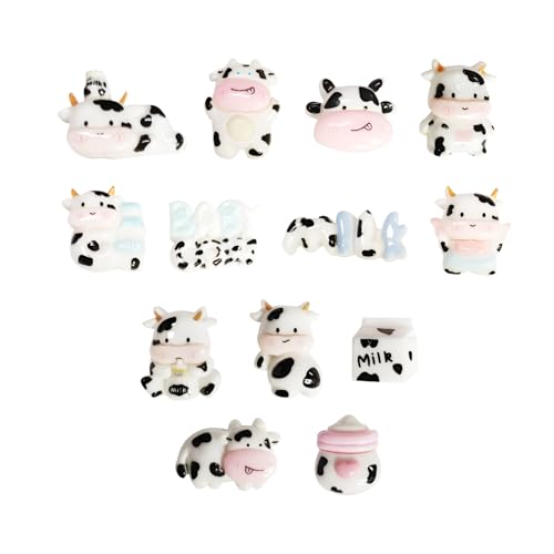 Set de imanes decorativos de vaca para refrigerador