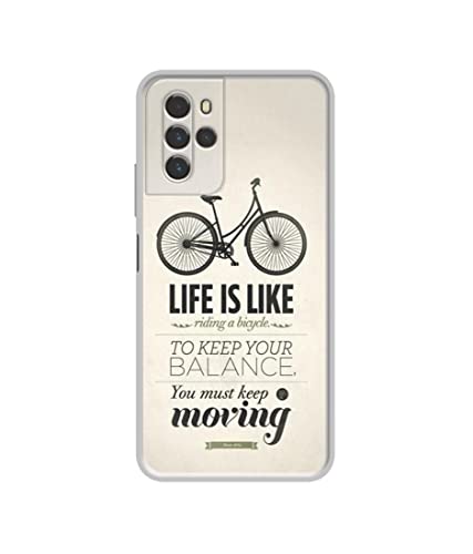 Image of Life is Like Moving Design Printed Silicon Soft TPU Back Case Cover for Micromax in Note 2 4G
