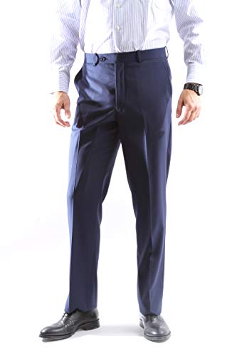 Caravelli Men's Single Breasted 2 Button Extra Fine Slim Fit Dress Suit3