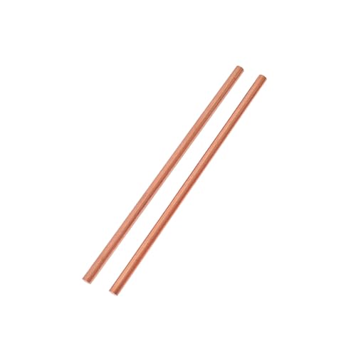 HWYEE 2PCS 99.98% Pure Copper Round Rod 0.27