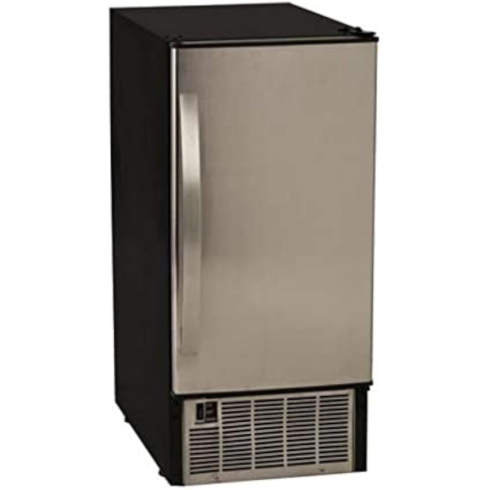 63/mo Finance EdgeStar IB450SS 50 Lb. 15 Inch Wide Undercounter Clear Ice Maker Stainless