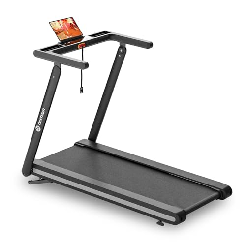 Image of DeerRun X20 Treadmills for Home, Foldable Treadmill with 15% Auto Incline, 400 lb Capacity Heavy Duty Running Machine, 3.5 HP, 0.6-11.3 MPH, Smart App Control, Shock Absorption