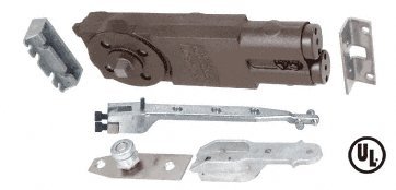 C.R. Laurence21101AP02 CRL Jackson Medium Duty 105 Degree Hold-Open Overhead Concealed Closer with "AP" End-Load Hardware Package
