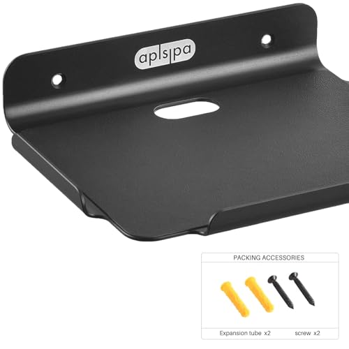 PU-Leather-Version-8-Floating-Shelves-for-Wall-Metal-Wall-Shelf-for-Wall-Storage-for-Smart-Home-Speakers-Internet-Router-for-Bedroom-Bathroom-and-Living-Room-Black