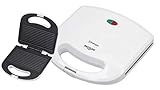 Bastilipo Sandwichera Grill eléctrica para 2 sándwiches SW-780B con Molde Grill (6756)