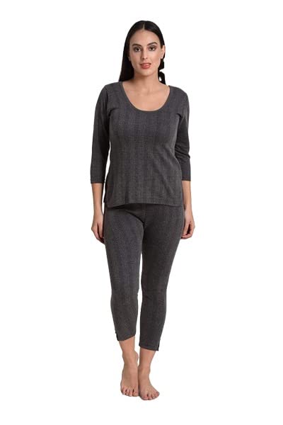Blue Bird Enteprises Present Women Cotton Qualified Warm Winter Wear Thermal Top and Lower Set-picture-26