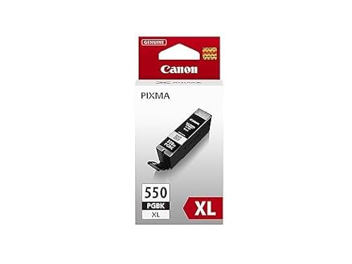 Canon Originaltinte PGI-550 XL PGBK, Größe XL, Schwarz, Plastikverpackung (alte Version) Canon Originaltinte PGI-550 XL PGBK, Größe XL, Schwarz, Plastikverpackung (alte Version)
