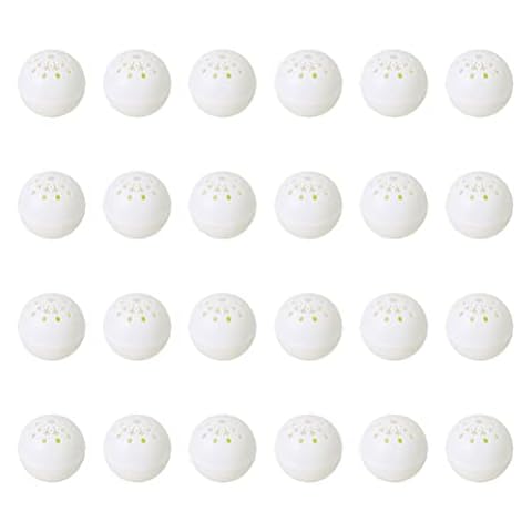 LUOZZY 24 Pcs Shoe Deodorizer Balls Sneaker Odor Shoe Aroma Ball Remover for Refreshing Sneakers Gym Bags Lockers Cover