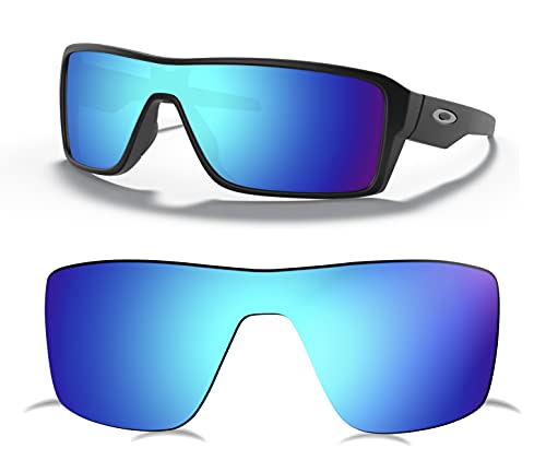 Prizo Polarized Replacement Lenses for Oakley Ridgeline Sunglasses OO9419 (Blue Iridium), Multicolor by Prizo - Used condition - Image 2
