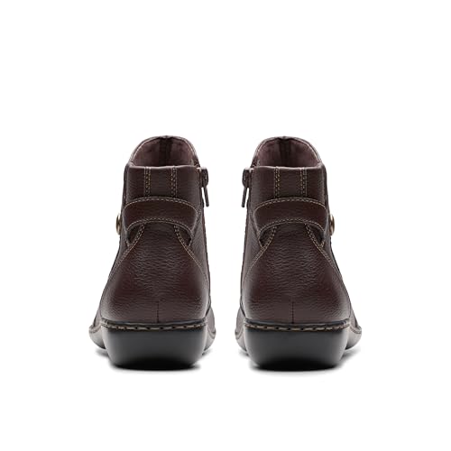 Clarks Damen Ashland Mabel Stiefelette, Dunkelbraun, 38 EU Schmal – Ansicht 6