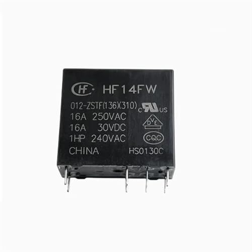 Relais HF14FW 012-ZSTF 12V CC 16A pour automatisation de domotique maison