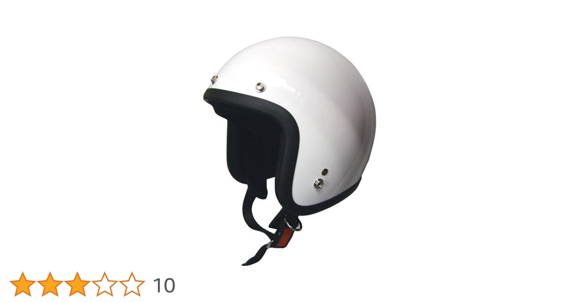 Amazon | スモールジェットヘルメット ホワイト 079122010 | ジェット