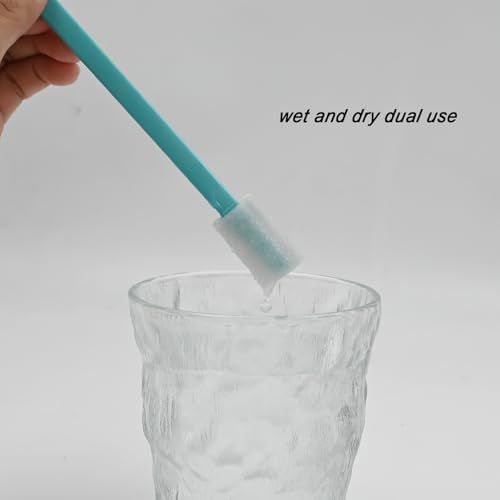 Image of 30PCS Disposable Crevice Cleaning Brush kit, Disposable Toilet Brush, Disposable Window Sill Cleaning, Keyboard Cleaning, Car Air Conditioner Cleaning (Color Mixing)