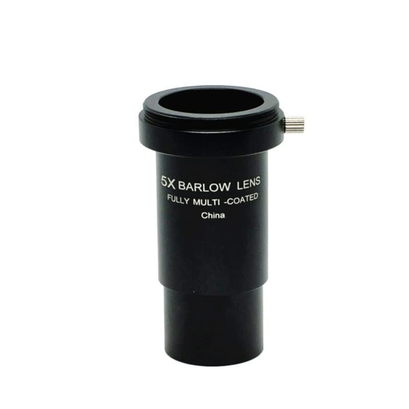 Aurorad Accessori for telescopi astronomici 5X Barlow Mirror Extender 1,25 Pollici 31,7 mm con M42