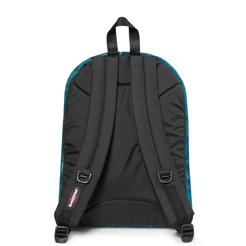 Image of EASTPAK Pinnacle - 38L Everyday Backpack with Dual Compartments, Organizer Front Pocket, Padded Back Panel & Shoulder Straps, Brize Tree Navy