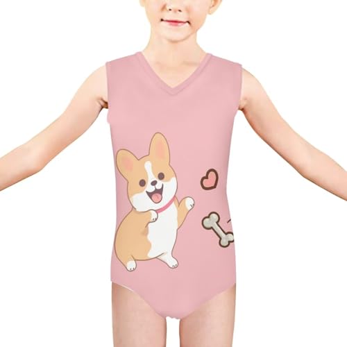 Image of Xhuibop One Piece Swimsuits for Girls Beachwear Bathing Suits 3-14