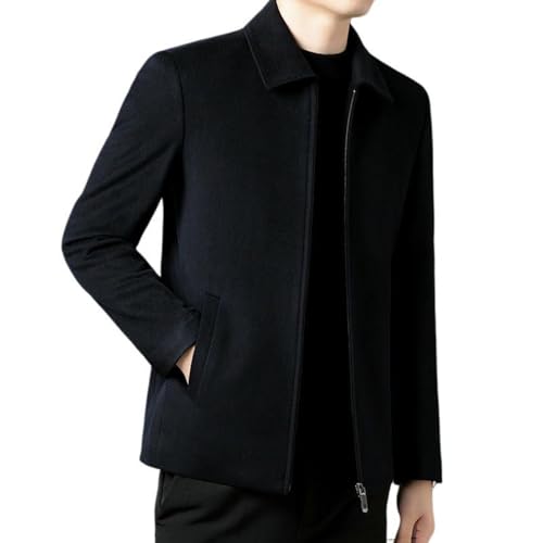 Chaqueta corta de lana para hombre ideal para la oficina en invierno