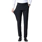 [Topsky] スラックス メンズ 夏 ビジネス アイスシルクパンツ メンズ ストレッチパンツ 接触冷感 スーツ ズボン 仕事着 夏用スラックス 吸水速乾 薄手 涼しい シワ防止 ノータック 冷感 涼感 洗える ボトムス